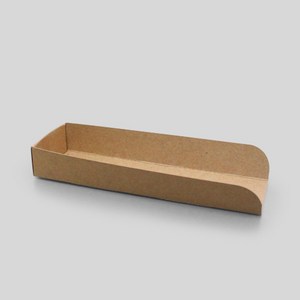 소떡 종이 받침 20cm 접이식 크라프트 닭꼬치트레이 소 JP-110 100개/1000개, 1000ea