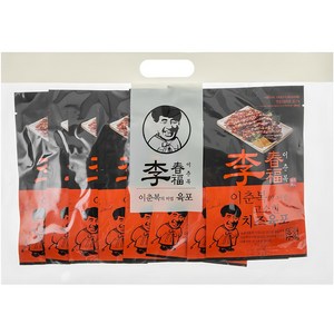 이춘복육포 비법 고소한 치즈육포, 30g, 8개