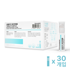 포뮬라인 테라핏앰플 카테킨 히알루론산 멀티비타민, 4개, 30개입