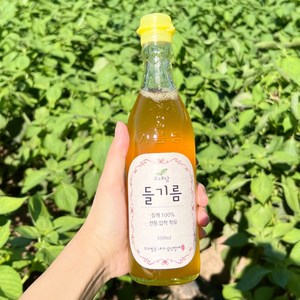 꼬내담농부 생들기름 국산 들기름 350ml, 국산 수분만 말린 들기름, 1개