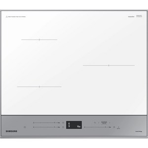 삼성전자 BESPOKE 빌트인 인덕션 3구 글램 그레이 방문설치, NZ63CB6506XG
