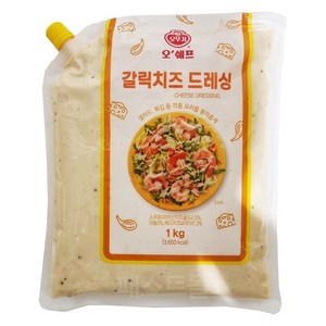 오뚜기 갈릭치즈 드레싱 1kg ice, 1개