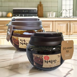 비그린몰 강원도 막장 2종 세트 강원도 된장, 1.7kg, 2개, 서리태까막장1.7kg+만능까막장1.7kg