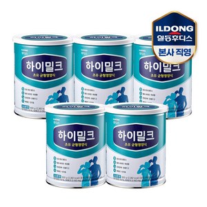 후디스 하이밀크 초유 균형영양식, 5개, 600g