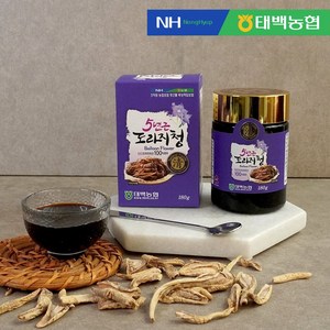 [태백농협] 믿고먹는 깊고 진한 5년근 도라지청 (중량선택), 1개, 180g