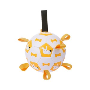 테일즈업 강아지 장난감 축구공, 1개