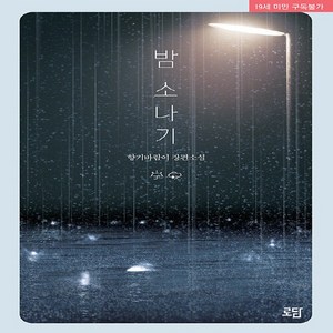 NSB9791156411925 새책-스테이책터 [밤 소나기] ---로담-향기바람이 지음-한국 로맨스소설-20230620 출간-판형 128x188(B6)-, 밤 소나기