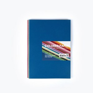 sta staed 두꺼운 25컬러 색지(25 COLORED Thick PAPER), 250g A4 50매