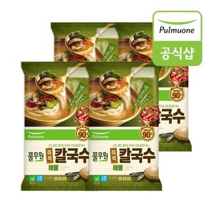 풀무원 즉석 해물 칼국수 424.8g x 4봉, 상세 설명 참조, 4개