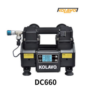 콜라보 콤프레샤 유선타입 KOLAVO 2HP 2마력 저소음 오일리스 타입 DC660, 1개