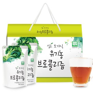 심스오가닉 유기농 브로콜리즙100mlX34팩(1박스), 3.4L, 1개