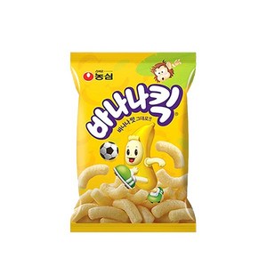 농심 바나나킥, 75g, 3개