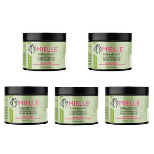 Mielle 스트렝스닝 헤어 마스크 로즈메리 민트 340G 12OZ), 5개