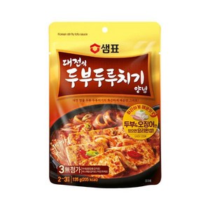 샘표 대전식 두부두루치기 양념 135g. x 12개(1BOX), 1개, 135g