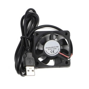 신제품- 5cm 50mm 팬 50x50 Dc5v 5500rpm 소형 저소음 냉각 USB 전, 1개