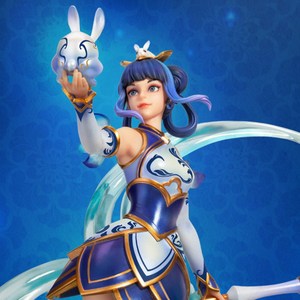 비스트킹덤 리그 오브 레전드 마스터 크래프트 도자기 럭스 핸드 메이드 수작업 1:4 스태츄 (MC-059), 1개