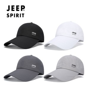 웹도매 JEEP SPIRIT 지프 스피릿 볼캡 CA0390, 화이트, 1개