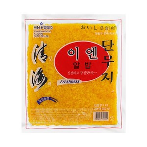 이엔푸드 [31마켓] 알밥 단무지 1kg, 3개