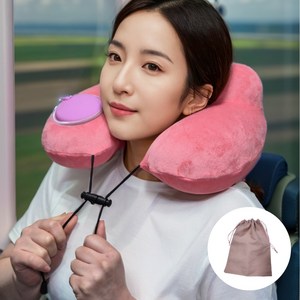 라이프릭 여행용 기내 목베개 에어 + 수납파우치
