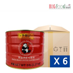 이금기 팬더 굴소스 2.27kg (BOX), 6개, 6개