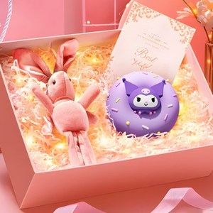 산리오 쿠로미 손난로 충전용핫팩 겨울손난로 미니 충전식 손난로 충전용 전기핫팩 핫팩 전기 핸드워머 USB 전자핫팩, E.쿠로미 정품 업그레이 버전+선물패키지