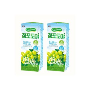 남양 청포도야 팩음료 190mlx24팩, 24개, 190ml