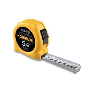 [코메론] 줄자 프로라인-노랑 KMC-74N [5Mx19mm] / 40283, 1개