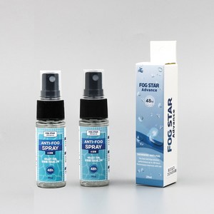 2개 포그스타 어드밴스 20ml 수경김서림방지 안티포그액 fogstar