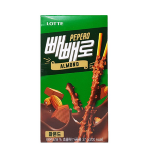 빼빼로 아몬드, 37g, 4개