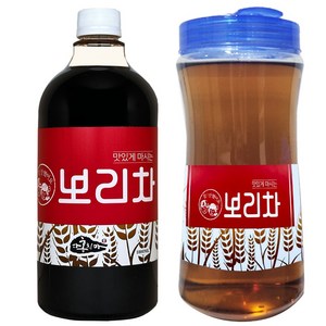 홍치마 대용량 국산 보리차 원액 액상 100%볶은보리 농축액 건강차 1000ml 다홍치마, 1개, 1개