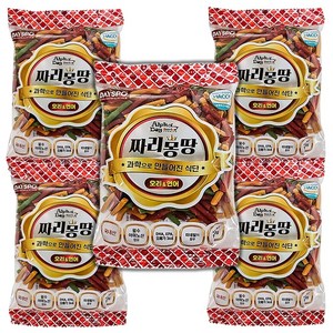 상품상세참조 강아지 짜리몽땅 져키 (오리 연어) 100g, 5개