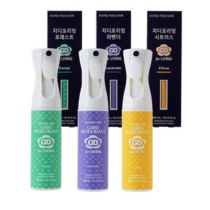 [지디포리빙] 은은한향 탈취제 안개분사 300ml 3종 택 1, 포레스트 본품 300ml, 1개, 0.3l