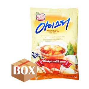 대호 복숭아 아이스티 고형차, 1kg, 1개입, 12개