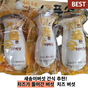 [ 국산버섯 100% ] 새송이버섯 치즈 버섯 요리 구이 밀키트 캠핑음식 치품송 간식 술안주 밀키트 국내산 버섯 구이 치즈 품은 새송이버섯 홈파티 간편식, 2세트, 100g