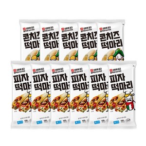 로뎀푸드 서울마님 떡마리SET (피자6+콘치즈5) 2세트 이상 구매 시 사은품 [MA007], 1세트
