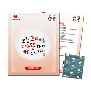 해피데이 포켓형 핫팩 100g, 30개