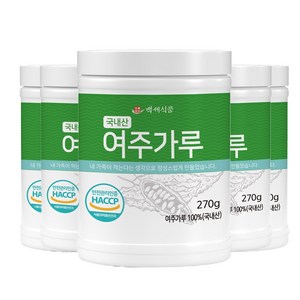 여주가루분말 국내산 270g HACCP 인증제품, 5개