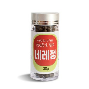 네레정 천연 인슐린 여주의 11배 국내산 12개월분 찔레 다래 가시오가피 더덕, 1개, 30g, 30g