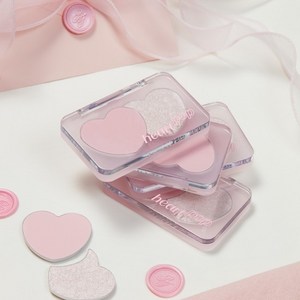 [디어 마이 베스티] 하트 팝 듀오 블러셔, 없음, 1개