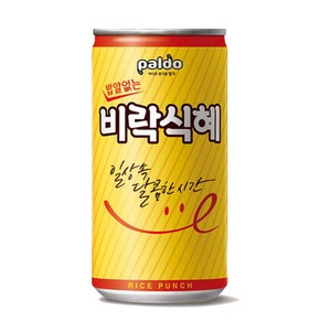 팔도 밥알없는 비락식혜, 175ml, 120개