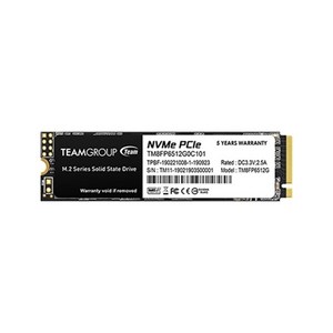 TeamGroup MP33 M.2 NVMe (512GB), 1개, 0, 선택하세요