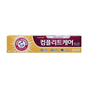 암앤해머 컴플리트케어 치약, 178g, 5개