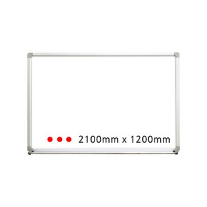 공간네모 잘 지워지고 오래 쓰는 무반사 자석 화이트보드 120cm x 210cm 학교 학원 전문가용 칠판