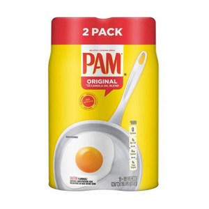 Pam Original Cooking Spray 팸 오리지널 카놀라 오일 블랜드 스프레이 680g[블랙멍키즈], 2개, 680ml