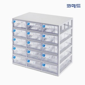 코메드 CMD-503멀티박스 15칸 투명서랍장