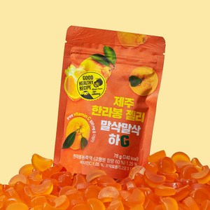 제주 한라봉젤리 말삭말삭하g, 30개, 78g