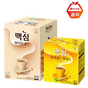 동서 맥심 커피믹스 화이트골드210T + 모카골드50T, 1개