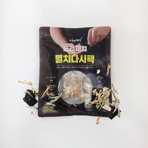 더먹다 프리미엄 해물 다시팩1봉 (15g x 8팩) 국물용팩 육수팩 멸치육수팩 천연조미료, 다시팩1봉(15g x 8개)
