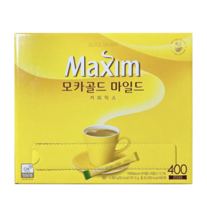 맥심 모카골드 마일드 커피 믹스, 12g, 400개입, 1박스