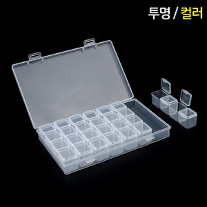 씨앗보관함 씨앗보관통 28칸, 색상, 컬러, 1개